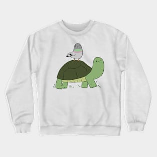 Turtle and pigeon Crewneck Sweatshirt
